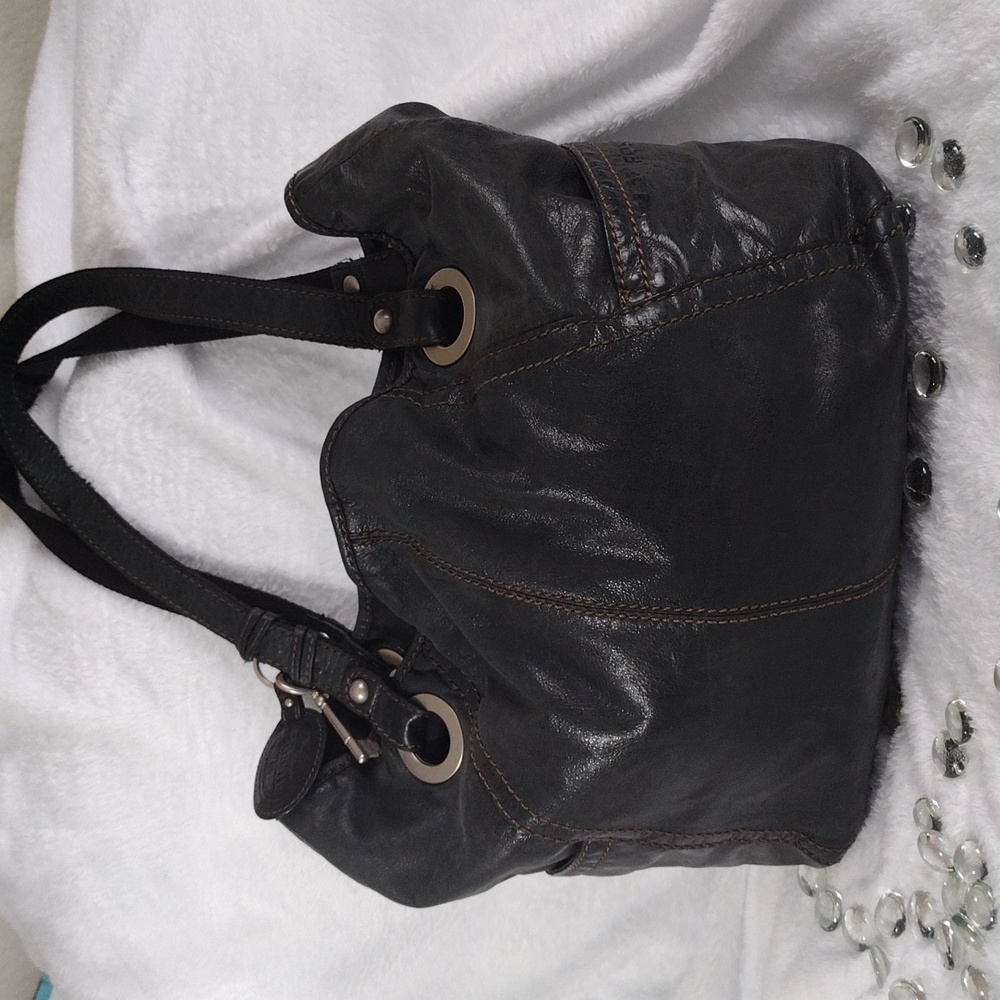 Fossil Leather Shoulder Bag